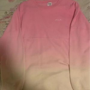 PINK Long Sleeve Varsity Crew